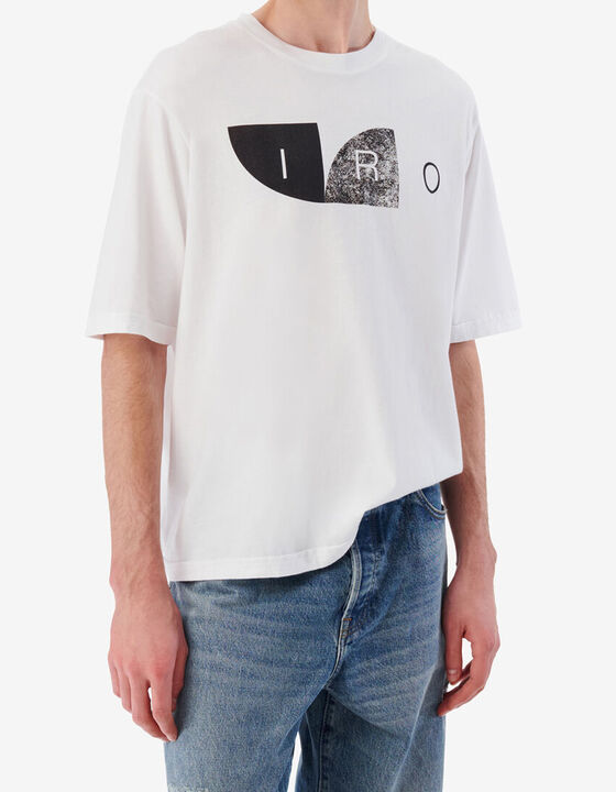 PRINTED CREW NECK T-SHIRT