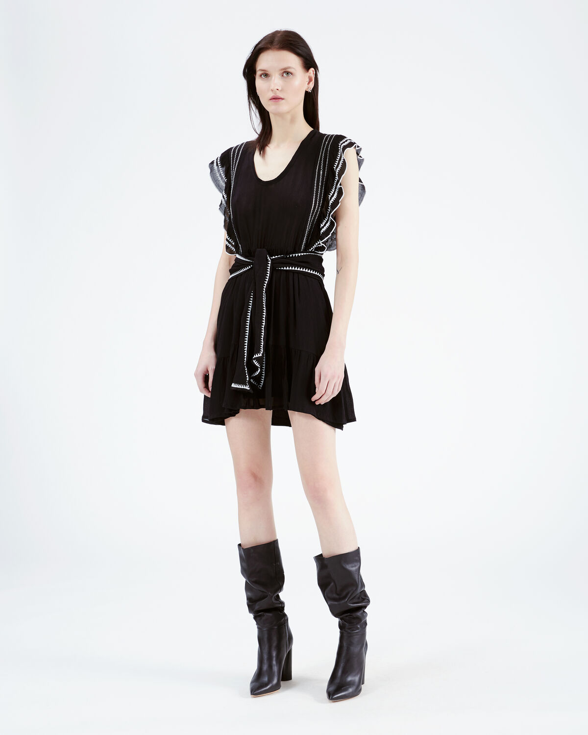 IRO - OTTIE DRESS BLACK