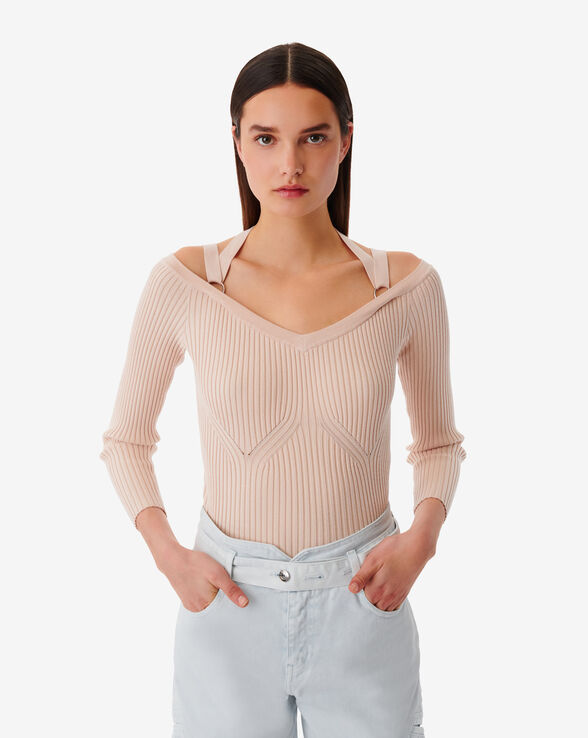 PELEA RIB KNIT SWEATER