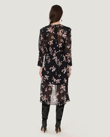 ILIONA HIGH LOW FLORAL MIDI DRESS  image number null