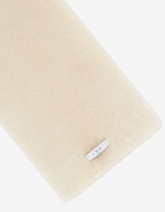 SHEEPSKIN SCARF
