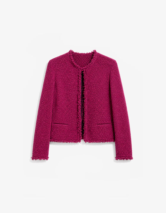 TEXTURED TWEED JACKET