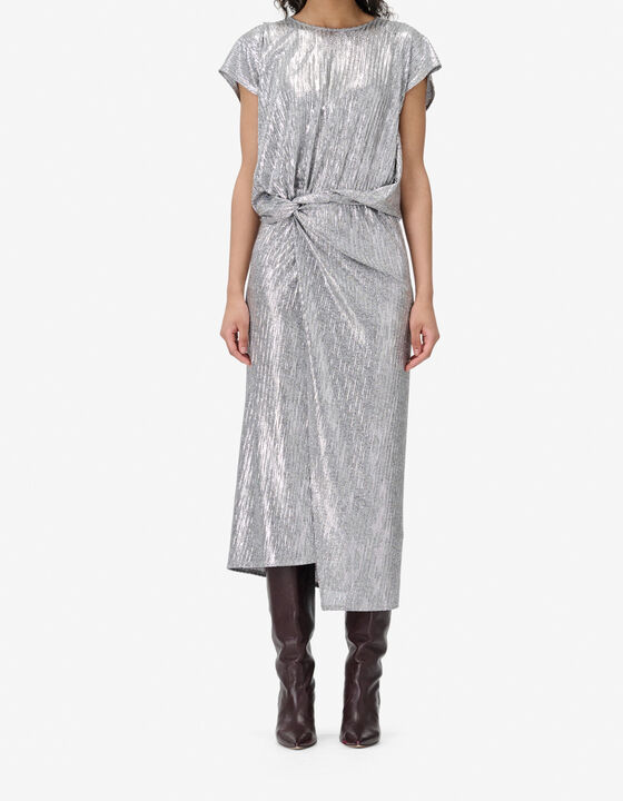 ROBE EN LUREX