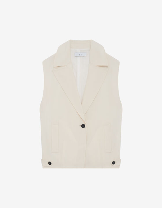 VESTE DE TAILLEUR SANS MANCHE