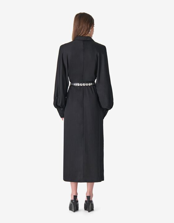 ROBE LONGUE &Agrave; &Eacute;PAULETTES