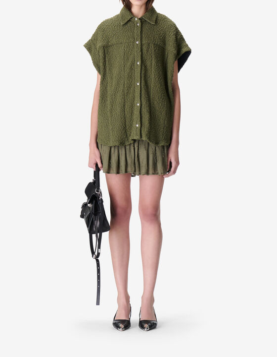 SHORT-SLEEVED OVERSHIRT
