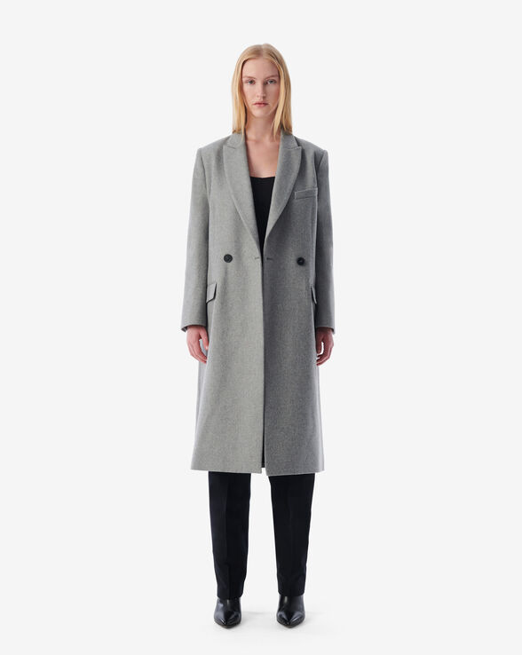 VIENI LONG WOOL COAT