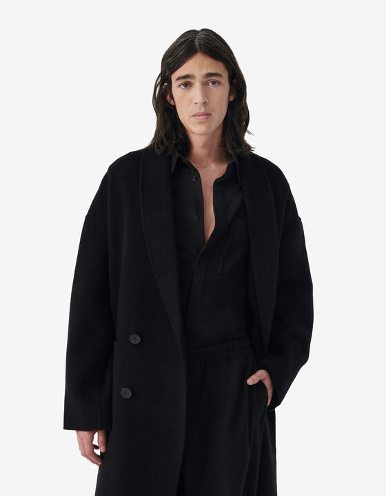 LONG BELTED COAT