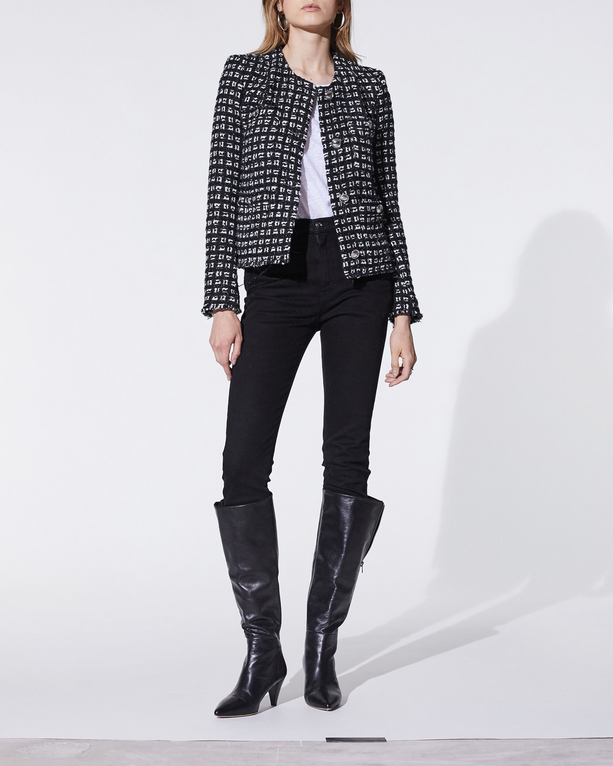 blazer white