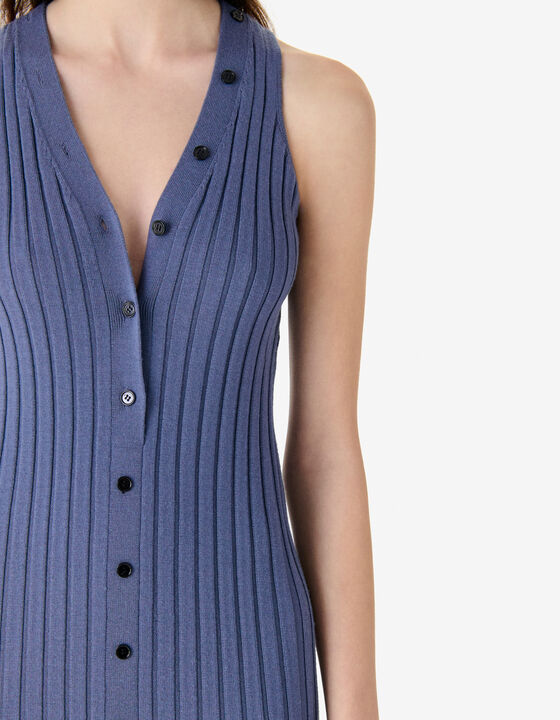 ROBE MIDI C&Ocirc;TEL&Eacute;E EN LAINE