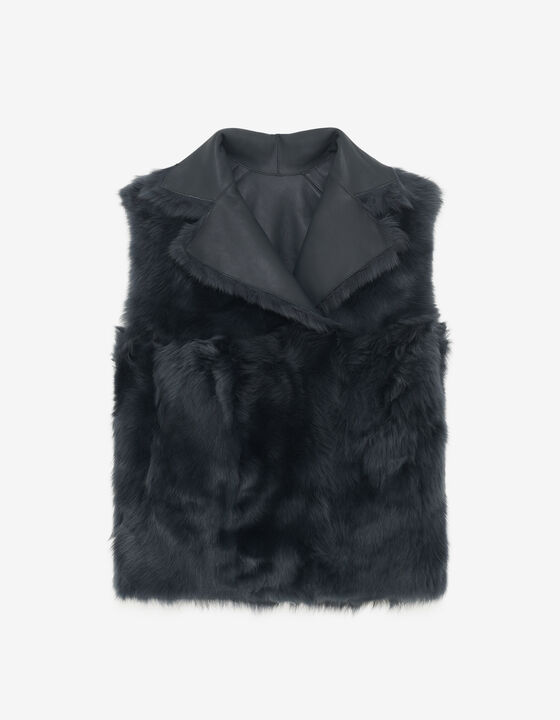 SHEARLING VEST
