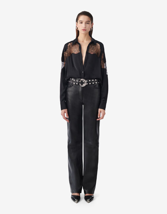 SATIN SHIRT