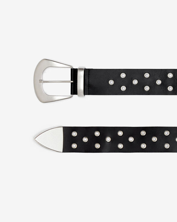 CEINTURE EN CUIR COPLEY EYELETS
