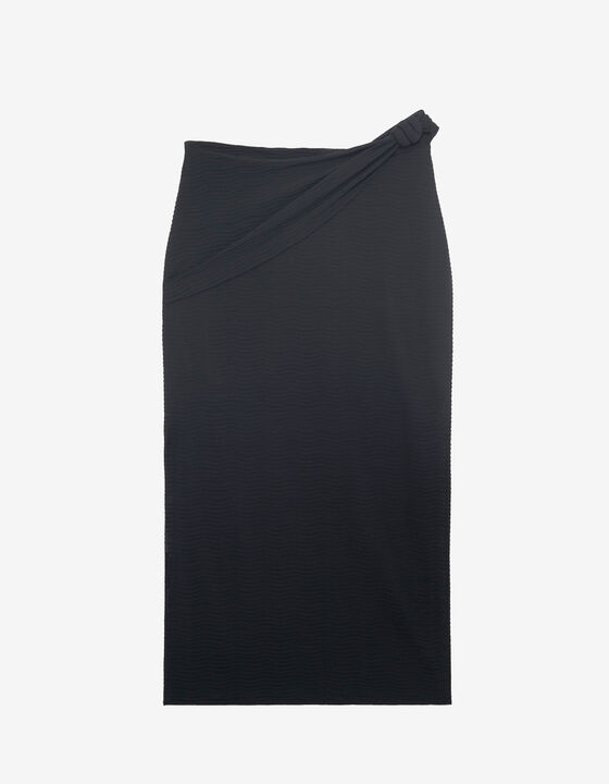 WRAP KNOTTED SKIRT