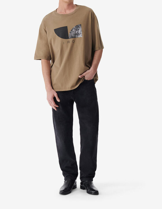 PRINTED CREW NECK T-SHIRT