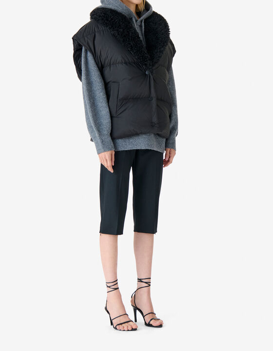 SLEEVELESS NYLON JACKET