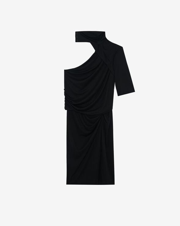 SULETTO ASYMMETRIC MIDI DRESS
