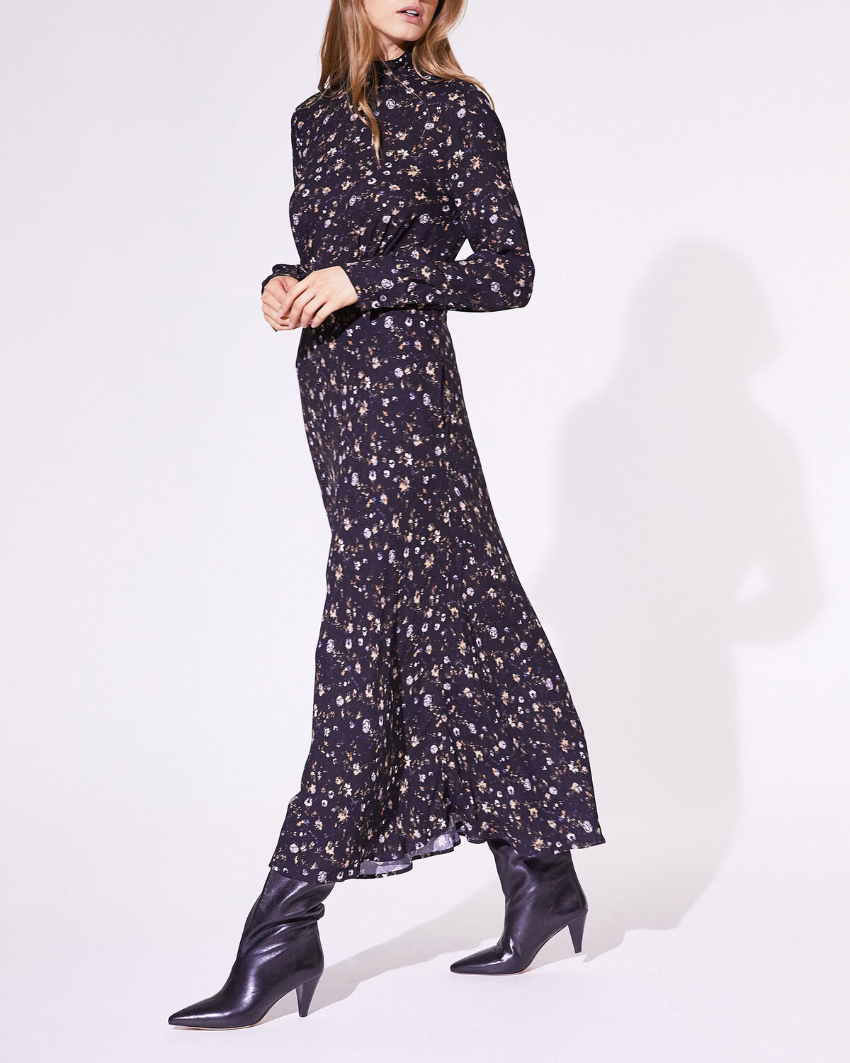Casual Dress Black And Orange by IRO Paris