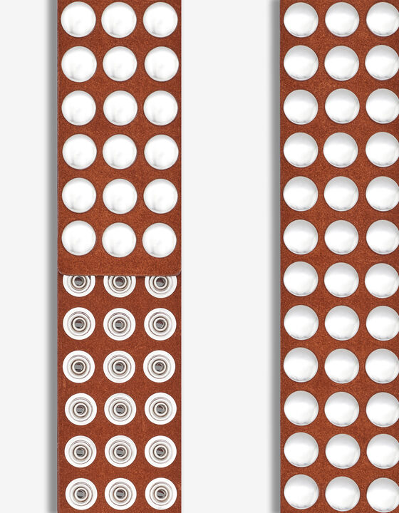 WIDE BELT WITH SNAPS