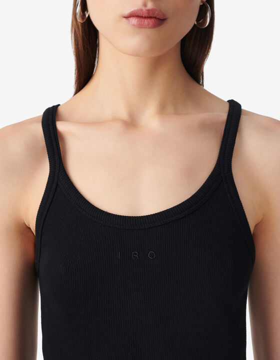 RIBBED TANK TOP