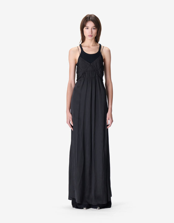 STRAPPED MAXI DRESS