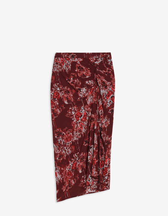 ALISE PRINTED MIDI SKIRT