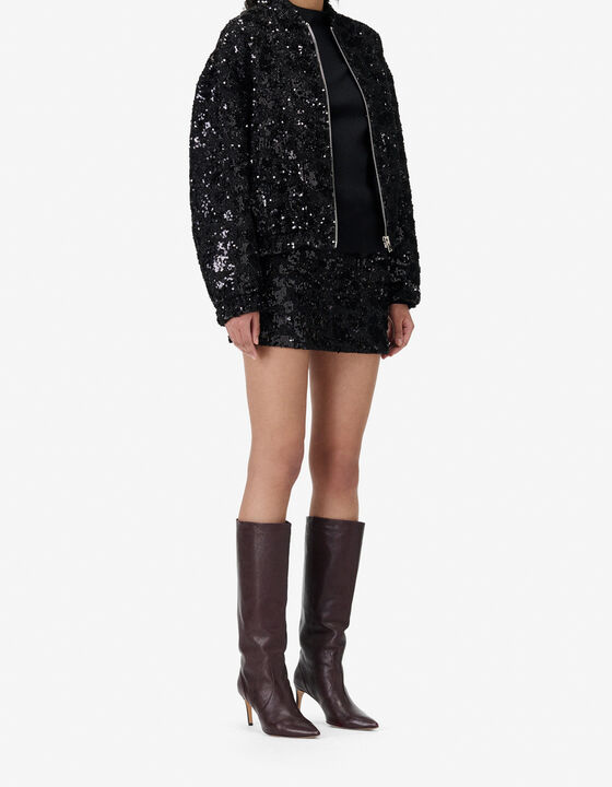 SEQUINS BOMBER