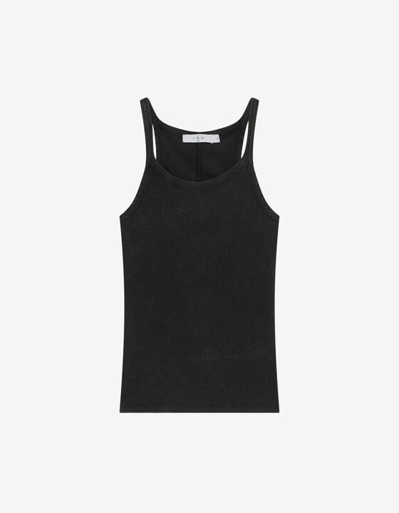 RIBBED TANK TOP