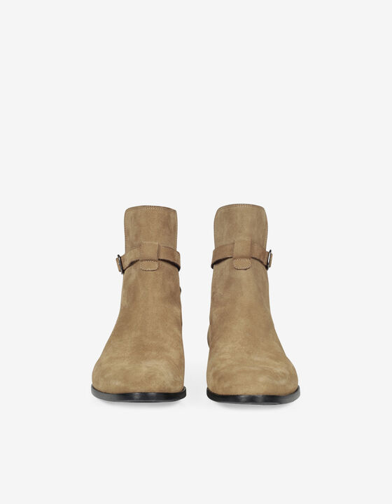 BOOTS JODPHUR EN CUIR