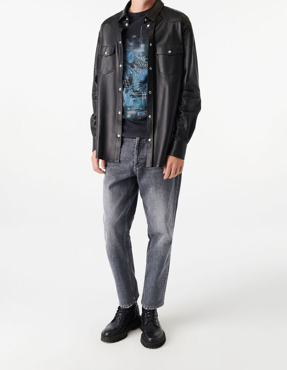 LEATHER SHIRT