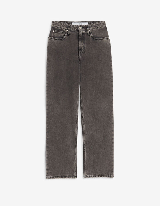 VAUFRE HIGH-WAISTED STRAIGHT-LEG JEANS
