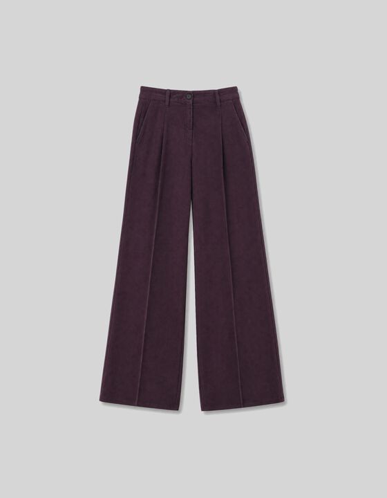 FLOWY PLEATED PANTS