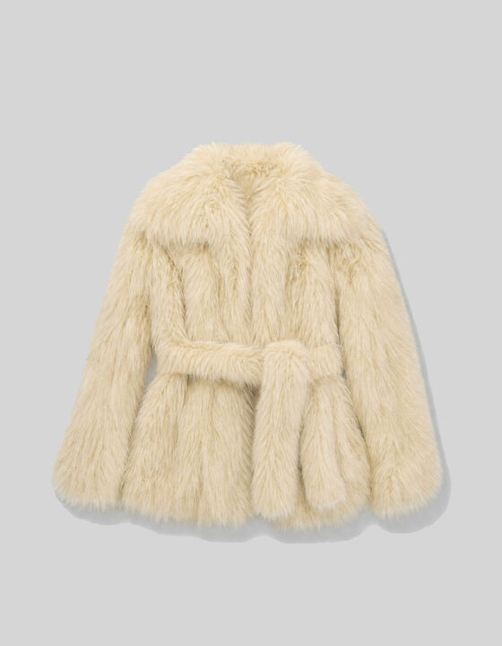 FAKE FUR COAT