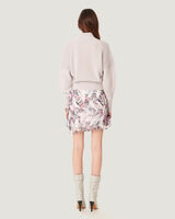 KIMBRA MOCK NECK BALLOON SLEEVE SWEATER image number null