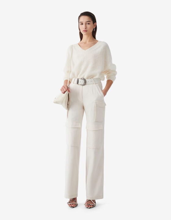 V-NECK PULLOVER