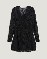 LAYANA LONG SLEEVE MINI DRESS image number null