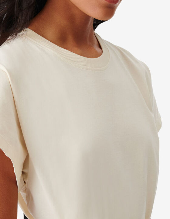 SLIT T-SHIRT DRESS