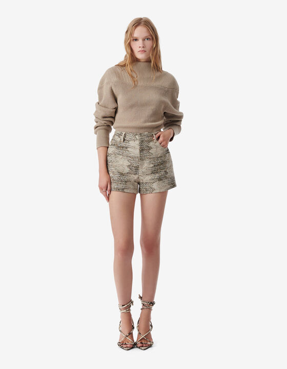 JACQUARD SHORTS