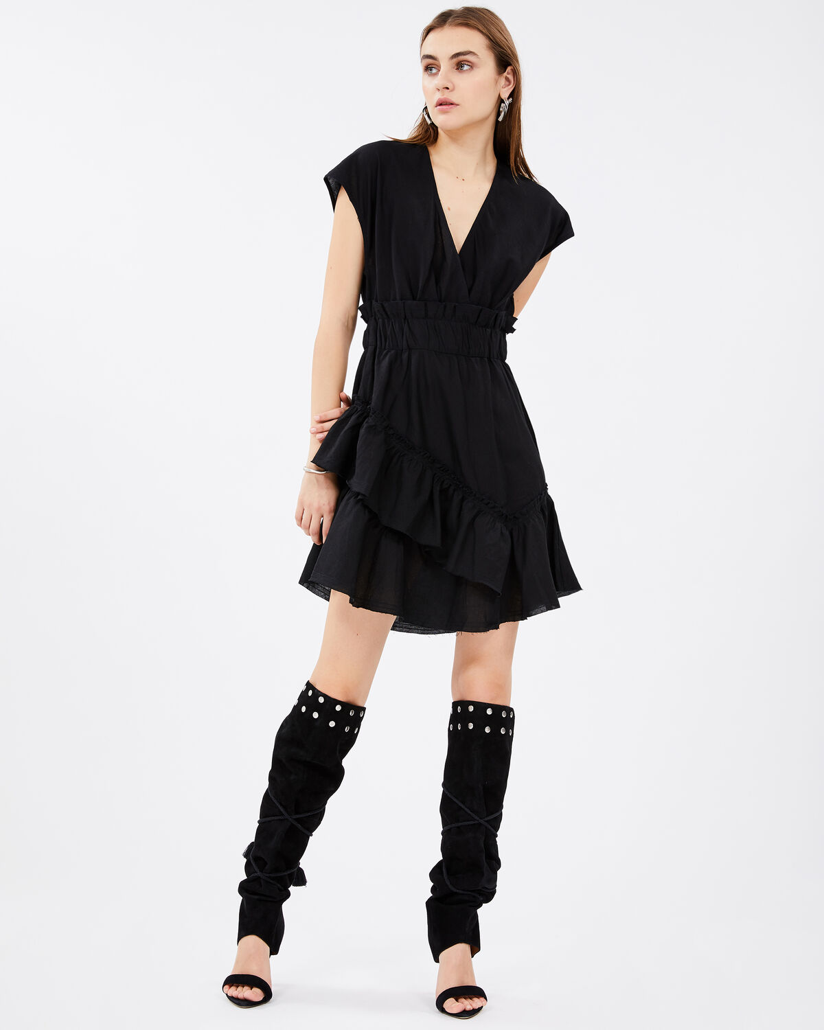 Billow Dress Black by IRO Paris