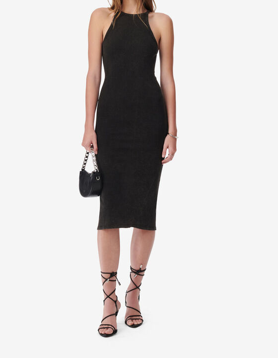 LONG SLEEVELESS DRESS