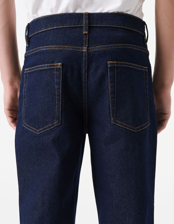 ANKLE-LENGTH STRAIGHT JEANS