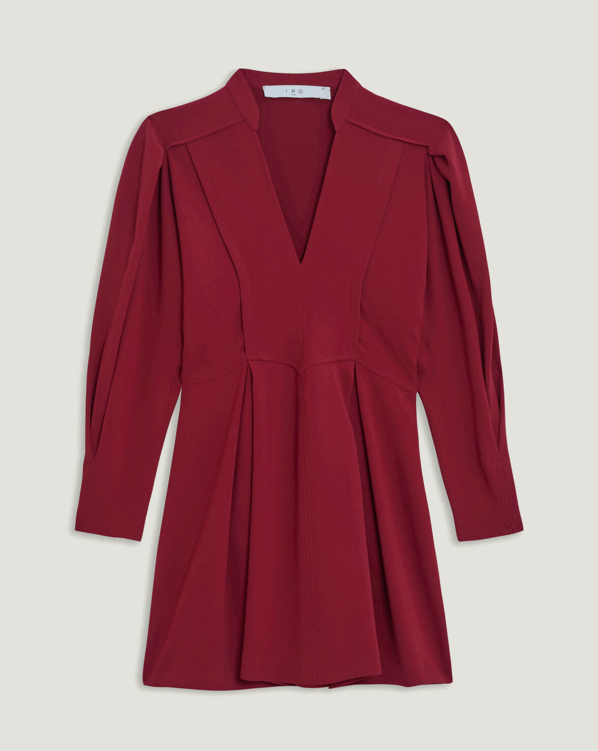 JIJI PLEATED MINI SHIRT DRESS image number null