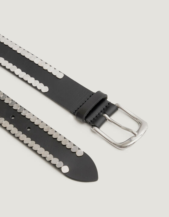 BHAKI SILVER COIN EMBELLISHED BELT