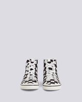 CAHILL LACE UP CHECKERED SNEAKERS image number null