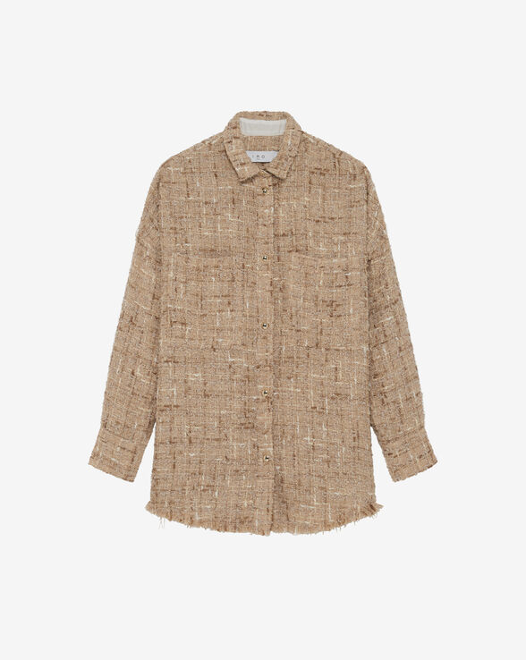 TIMERA LUREX TWEED OVERSHIRT