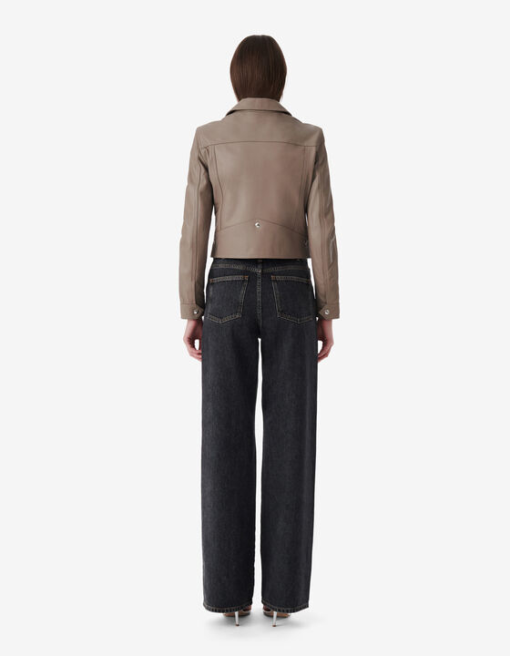 VESTE EN CUIR