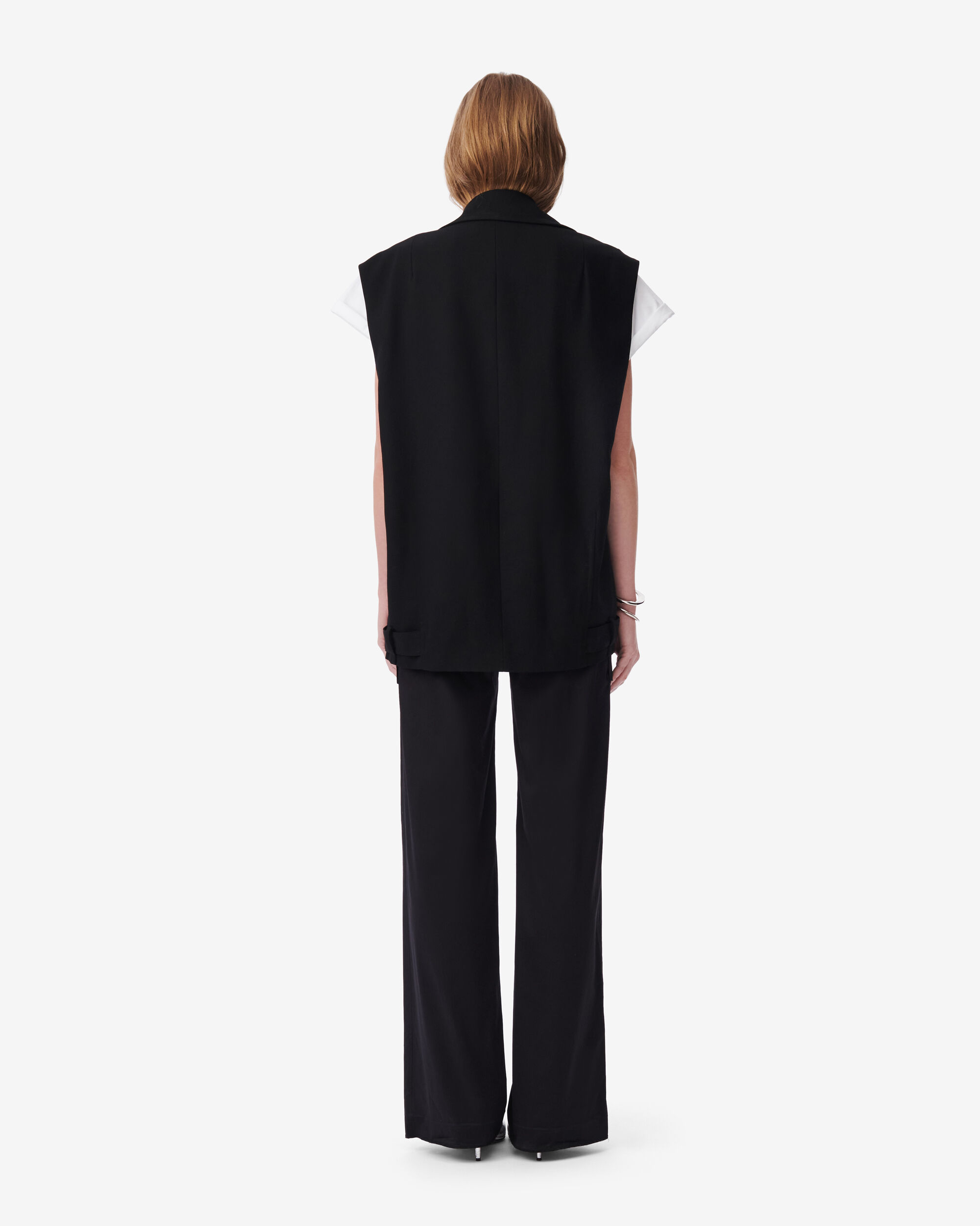 IRO sleeveless tailored jacket - Neutrals