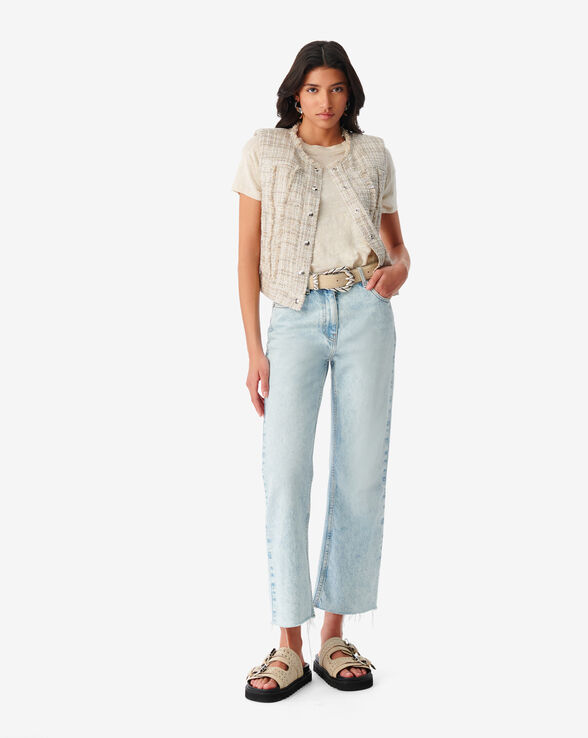 DILEA SLEEVELESS JACKET