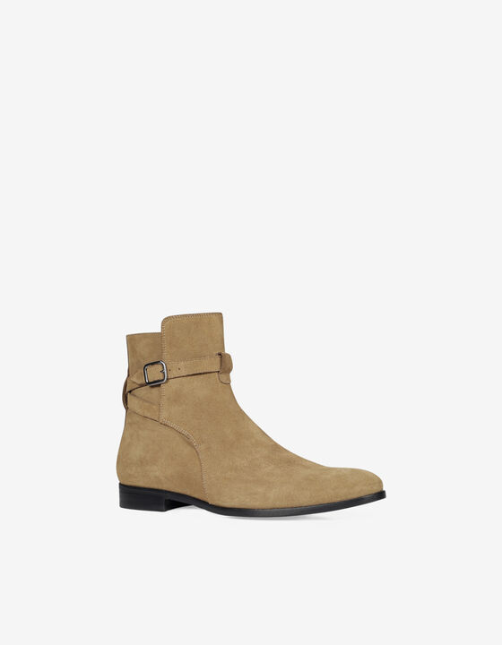 BOOTS JODPHUR EN CUIR