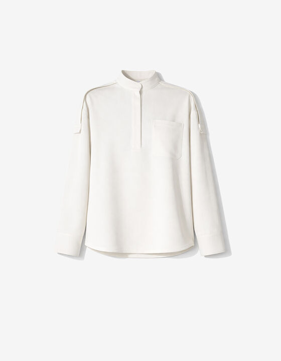 MAO COLLAR SHIRT